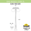 Миниатюра фото садово-парковый фонарь fumagalli gig bisso/g300 2l dn g30.156.s20.aze27dn | 220svet.ru