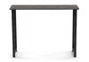 Миниатюра фото барный стол woodville дилан лофт бетон темный 619240 | 220svet.ru