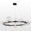 Миниатюра фото подвесная люстра lussole topgrade bubbles lsp-8396 | 220svet.ru