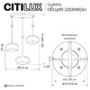 Миниатюра фото подвесной светильник citilux signature cl247012 | 220svet.ru