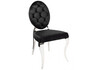 Миниатюра фото стул на металлокаркасе woodville odda черный 1645 | 220svet.ru