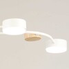 Миниатюра фото люстра reluce 92860-0.3-04 wt+wood gx53 | 220svet.ru