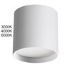 Миниатюра фото потолочный светильник odeon light oben 7130/8cl белый | 220svet.ru