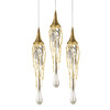 Миниатюра фото подвесной светильник goddess tears 3r gold | 220svet.ru