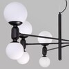 Миниатюра фото подвесная люстра eurosvet 30182 черный | 220svet.ru