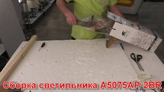 Миниатюра фото подсветка для картин arte lamp picture lights lux a5075ap-2br | 220svet.ru